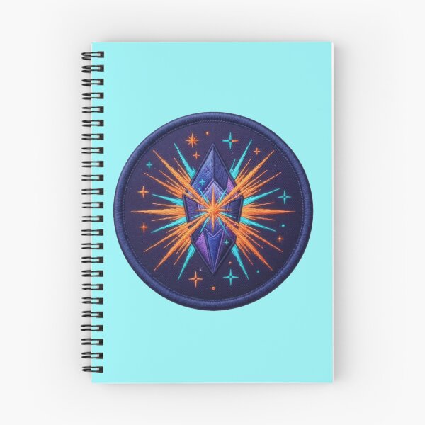 Item preview, Celestial Crystal Burst Embroidered Patch designed and sold by Azurart2.