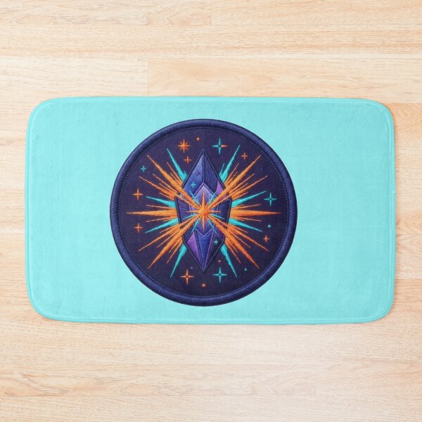 Item preview, Celestial Crystal Burst Embroidered Patch designed and sold by Azurart2.
