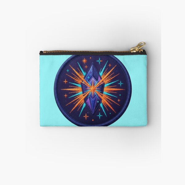 Item preview, Celestial Crystal Burst Embroidered Patch designed and sold by Azurart2.