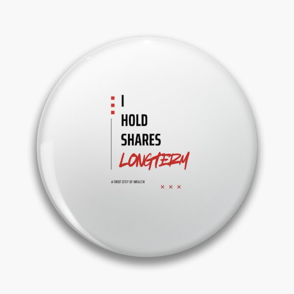 Item preview, Hold Shares Long Term – Wealth Building Investor Design designed and sold by sugoonfinarts.