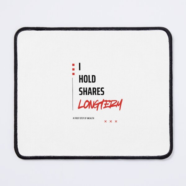 Item preview, Hold Shares Long Term – Wealth Building Investor Design designed and sold by sugoonfinarts.