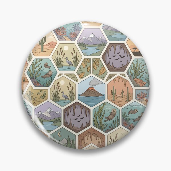 Item preview, Hexagon, Natural live designed and sold by maykgg.