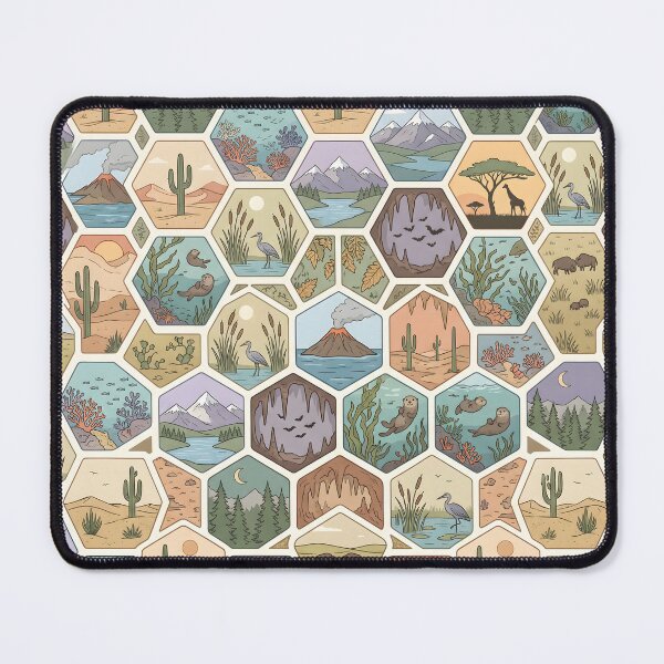 Item preview, Hexagon, Natural live designed and sold by maykgg.
