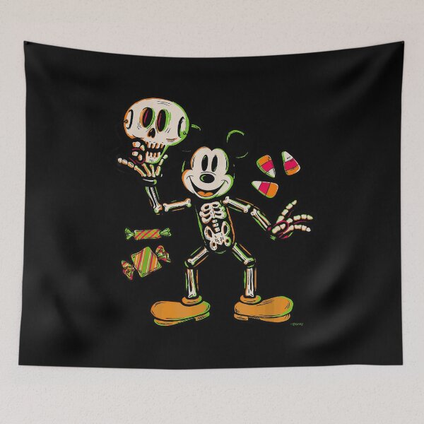 Item preview, Mickey Mouse Skeleton Halloween Candy Costume designed and sold by GoldenField41.