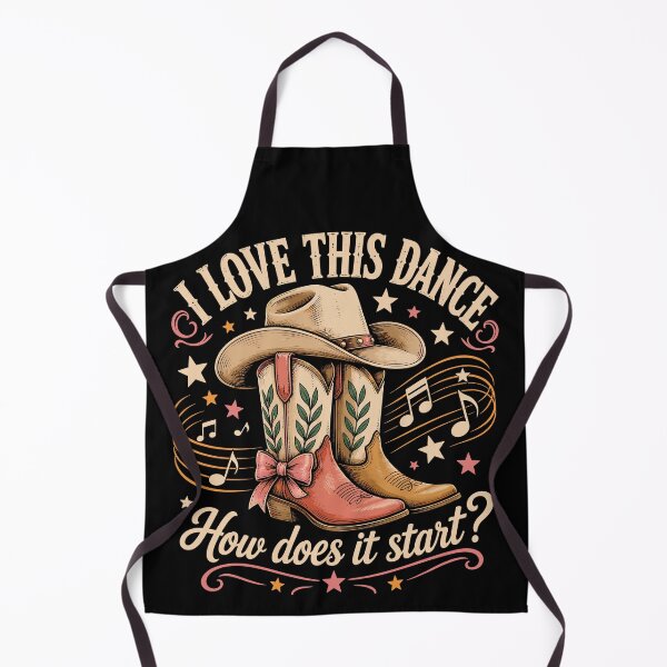 Item preview, I Love This Dance, How Does It Start Funny Dancer Cowgirl designed and sold by Izanmie.
