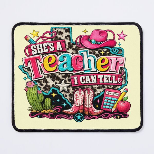 Item preview, She's A Teacher I Can Tell designed and sold by TexasPrintz.