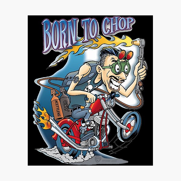 Item preview, Biker Character Holding Welding Torch designed and sold by uraestheticshop.