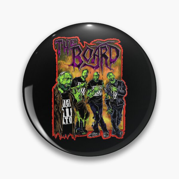 Item preview, Four Green Zombie Characters Standing In Flames designed and sold by uraestheticshop.