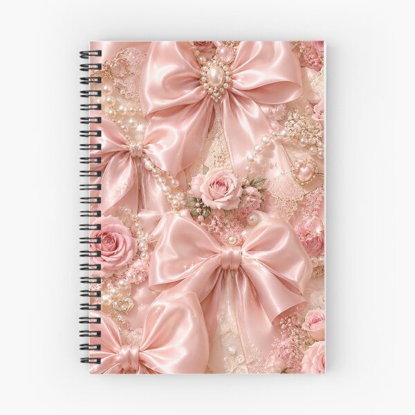 Item preview, Pink Pearl Coquette Bows designed and sold by Gold&pixels.