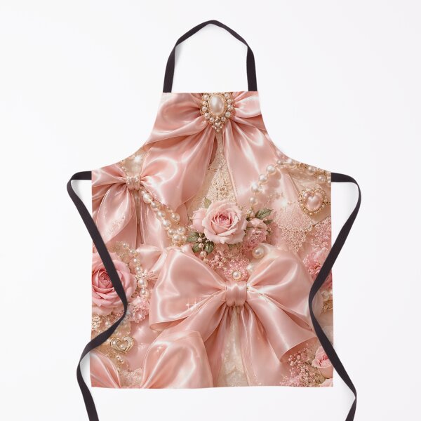 Item preview, Pink Pearl Coquette Bows designed and sold by Gold&pixels.