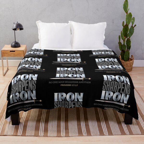Item preview, Iron sharpens Iron - Proverbs 27:17 designed and sold by Cane & Abel Creations ..