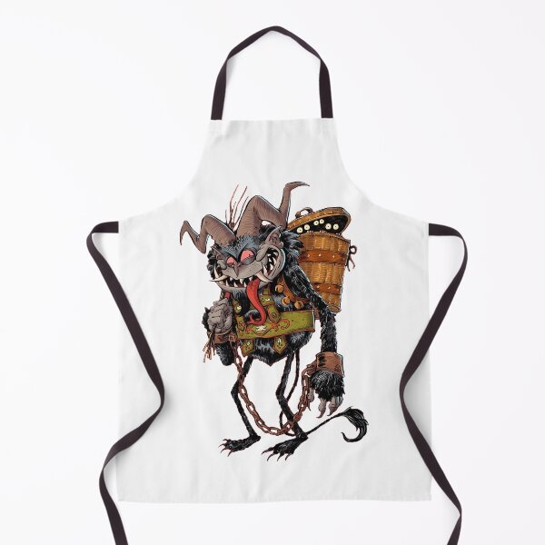 Item preview, Horned Creature Carrying Wicker Basket Full Of Eyes designed and sold by uraestheticshop.