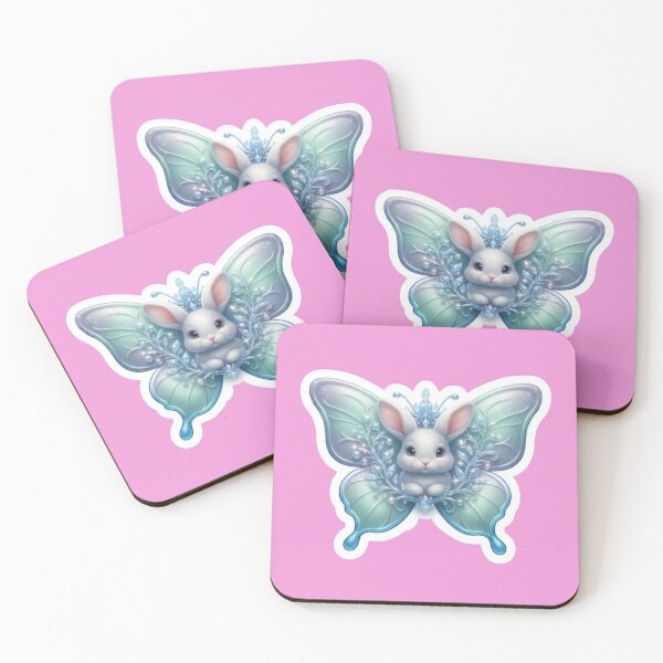 Item preview, Ice Crystal Fairy Butterfly Bunny designed and sold by Azurart2.