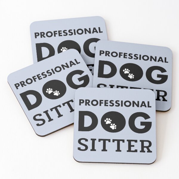 Item preview, Professional Dog Sitter Elegant Typography Design designed and sold by Skayana.