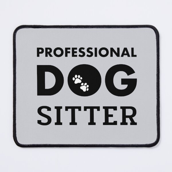 Item preview, Professional Dog Sitter Elegant Typography Design designed and sold by Skayana.