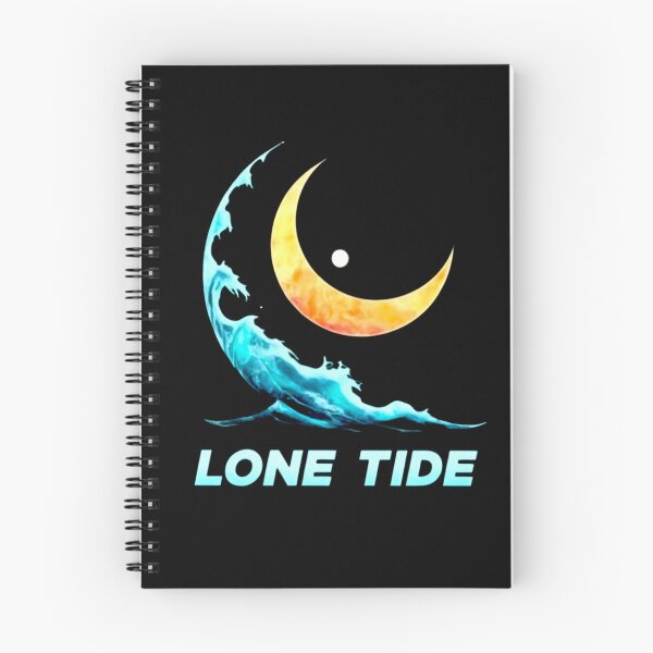 Item preview, LONE TIDE MERCH WAVE TIDE OCEAN MOON DESIGN designed and sold by LoneTide.