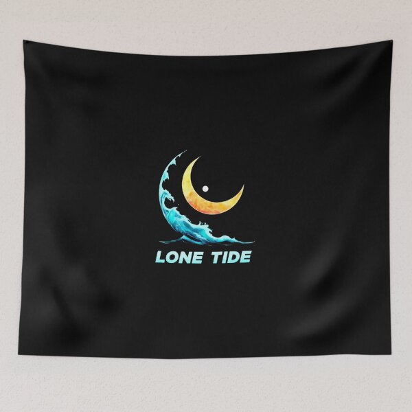 Item preview, LONE TIDE MERCH WAVE TIDE OCEAN MOON DESIGN designed and sold by LoneTide.