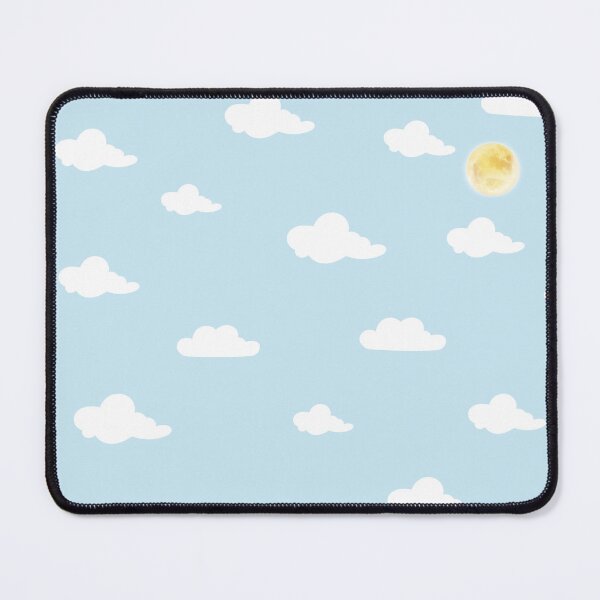 Item preview, Peaceful Cloudy Sky Warm Light Pattern designed and sold by CeciReynaga.
