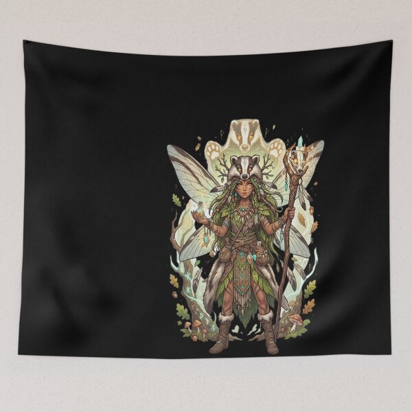 Item preview, Pixie 'Badger' Shaman designed and sold by feckoeansn.