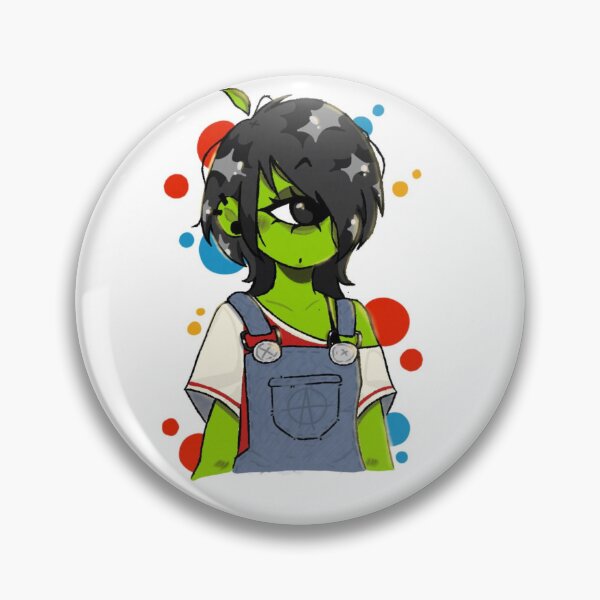 Item preview, Cute Cyclops Green Girl Indie Art designed and sold by StudioAisha.