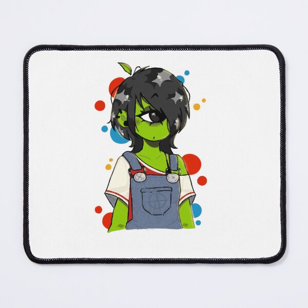 Item preview, Cute Cyclops Green Girl Indie Art designed and sold by StudioAisha.