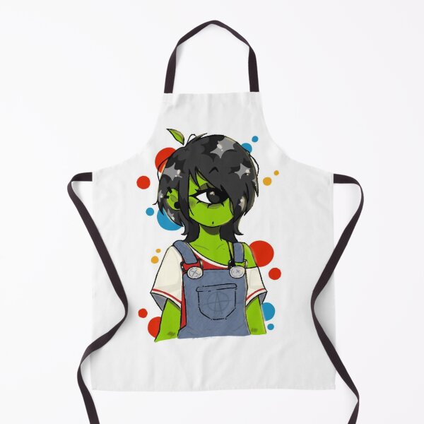 Item preview, Cute Cyclops Green Girl Indie Art designed and sold by StudioAisha.