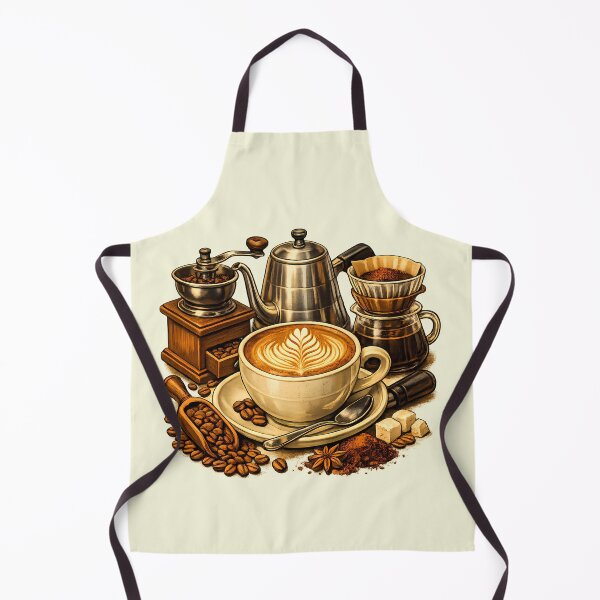 Item preview, Rosette latte art on a ceramic cup designed and sold by Daily Quirk.