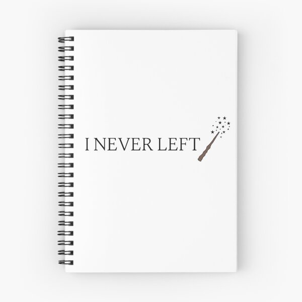 Item preview, I never left- cute magic wand fantasy lover quote designed and sold by SlimyFish.