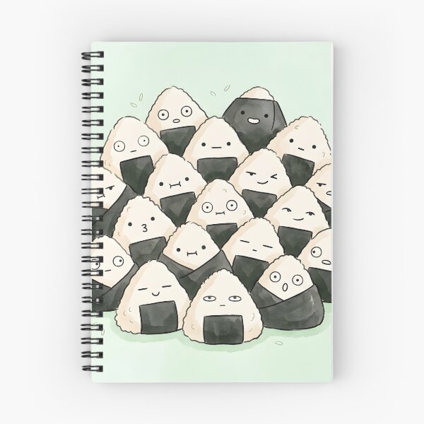 Item preview, Cute Onigiri Rice Balls Pile Kawaii Japanese Food designed and sold by DuckOddity.