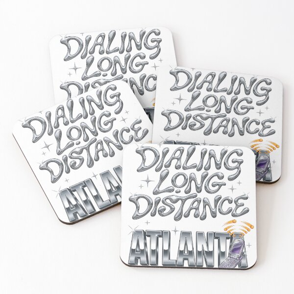 Item preview, Dialing Long Distance Atlanta Poster designed and sold by B2Rdesigns.