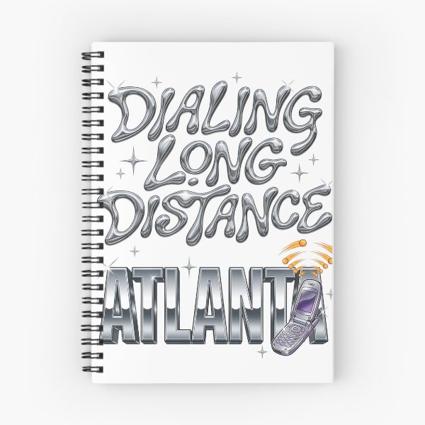 Item preview, Dialing Long Distance Atlanta Poster designed and sold by B2Rdesigns.