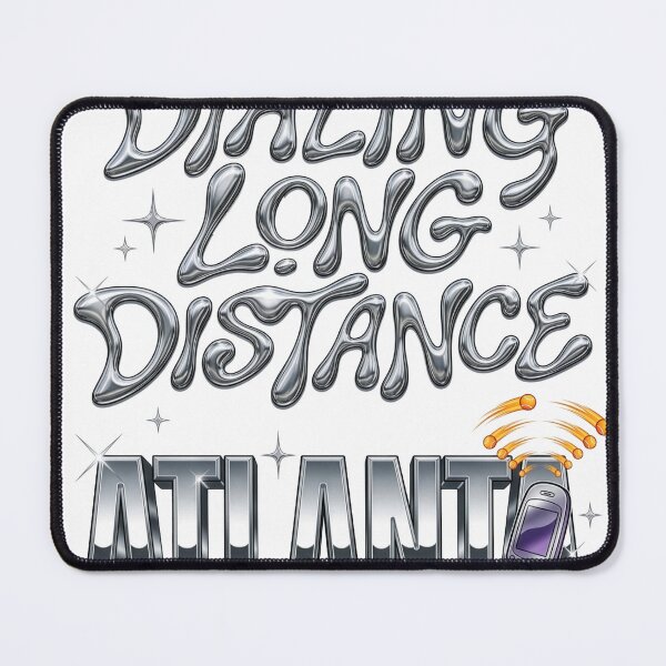 Item preview, Dialing Long Distance Atlanta Poster designed and sold by B2Rdesigns.