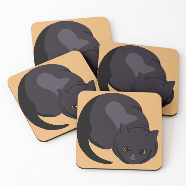 Item preview, Black cat  designed and sold by Katonion.