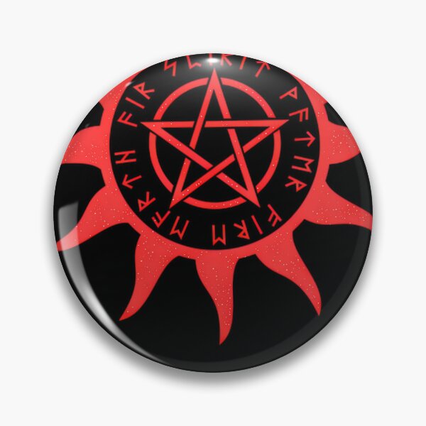 Item preview, Skinny Puppy Pentagram Style #146 designed and sold by WhimsicTalies.