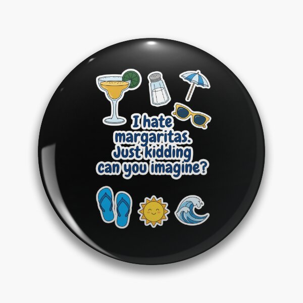 Item preview, Funny Margarita Just Kidding Vacation Drink designed and sold by snowry.