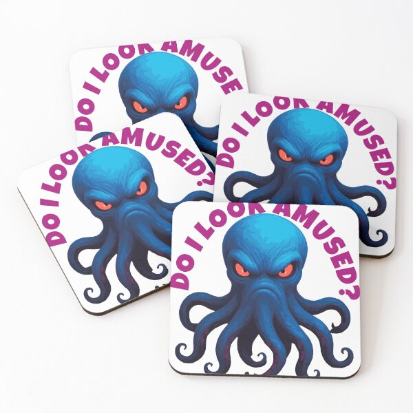 Item preview, DO I LOOK AMUSED OCTOPUS designed and sold by Drindumentaria.