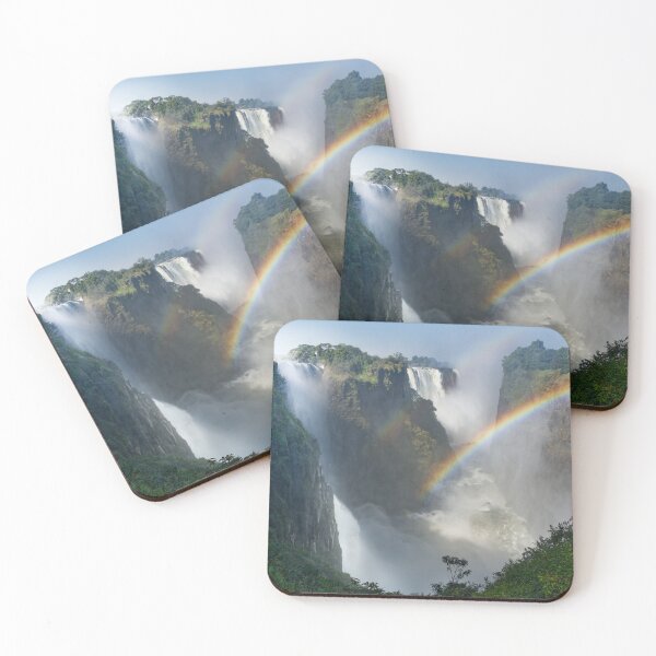 Item preview, Victoria Falls, Zimbabwe, With Rainbow designed and sold by Andrew Goodall.