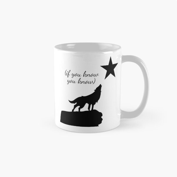 Item preview, if you know you know- cute wolf and star booktok design designed and sold by SlimyFish.