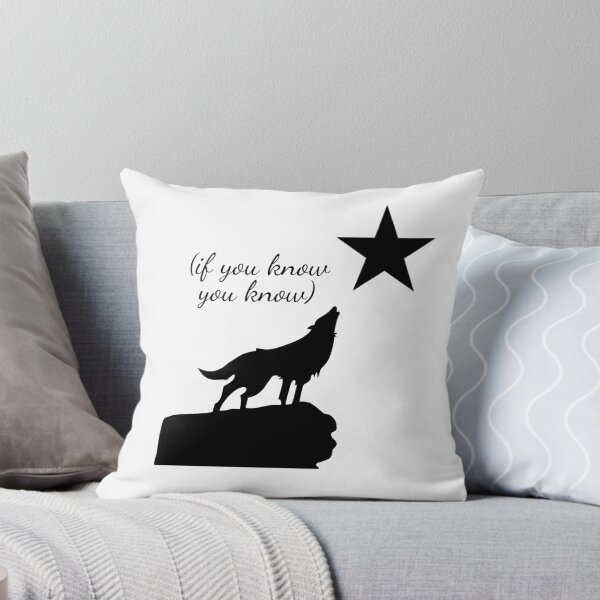 Item preview, if you know you know- cute wolf and star booktok design designed and sold by SlimyFish.