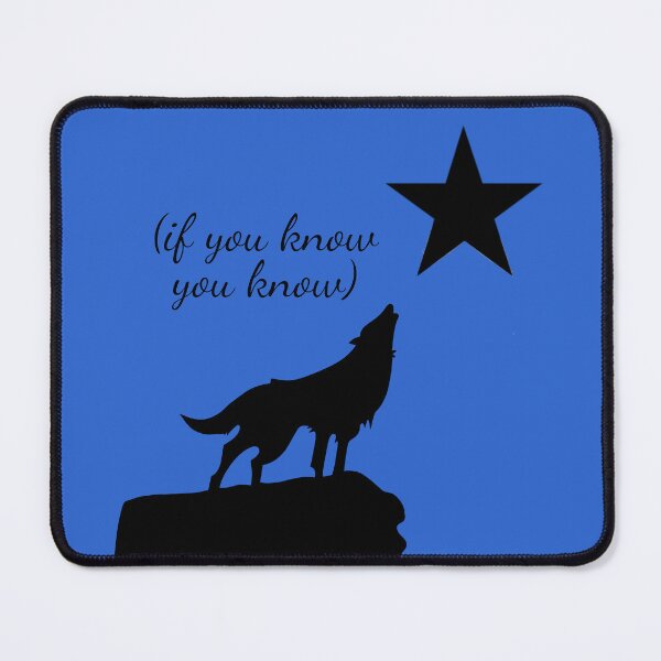 Item preview, if you know you know- cute wolf and star booktok design designed and sold by SlimyFish.