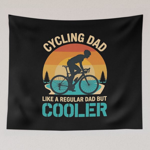 Item preview, Cycling Dad Sunset Bike designed and sold by Neenagirl2220.