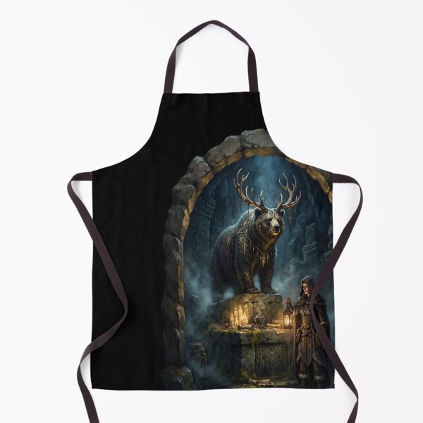 Item preview, Grizzly Bear Spirit and Native American Shaman designed and sold by feckoeansn.
