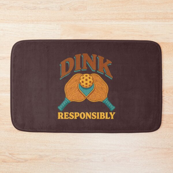 Item preview, Dink Responsibly – Funny Pickleball Player Design designed and sold by Sezee.