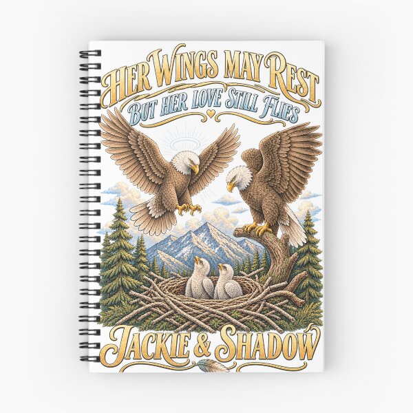 Item preview, Jackie and Shadow Eagle Family Memorial  designed and sold by KireVeronica.