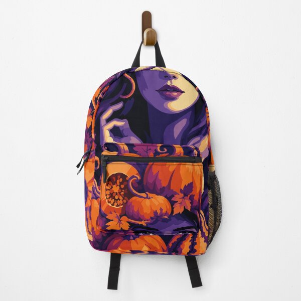 Item preview, Mystical Pumpkin Queen – Gothic Halloween Witch & Pumpkin Art designed and sold by ArtByBoya.