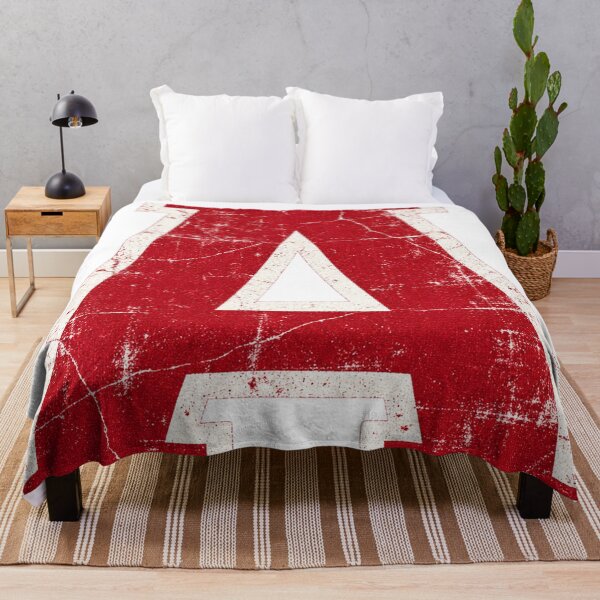Item preview, Alabama Crimson Tide Block A Vintage Distressed College Logo designed and sold by TM DESIGNS AND MORE.