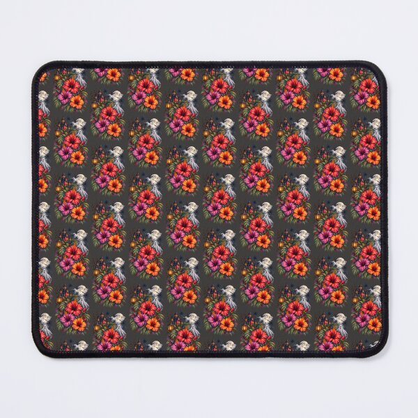 Item preview, Haunted Tropical Hibiscus | Gothic Halloween Botanical Art | Tropical Flower Illustration designed and sold by Nolmo.