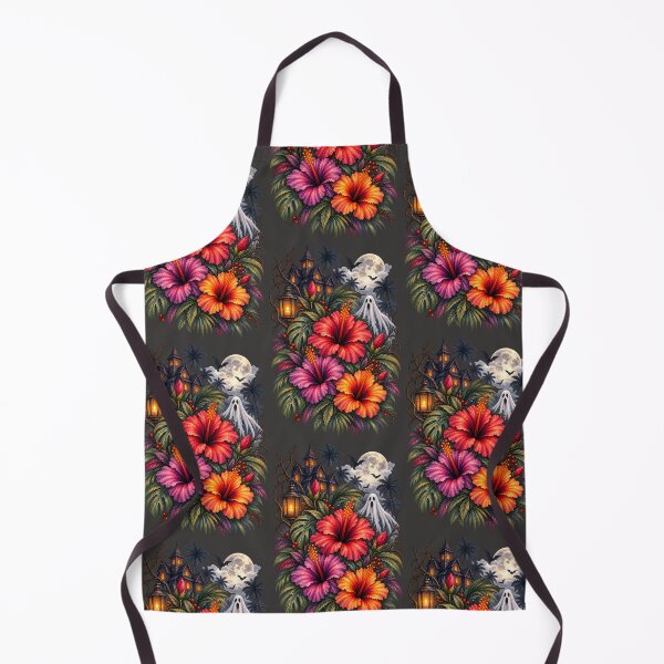 Item preview, Haunted Tropical Hibiscus | Gothic Halloween Botanical Art | Tropical Flower Illustration designed and sold by Nolmo.