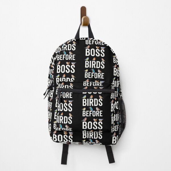 Item preview, Birds Before Boss - Colorful Songbirds Birdwatching Design for Bird Lovers designed and sold by 519xdesign.