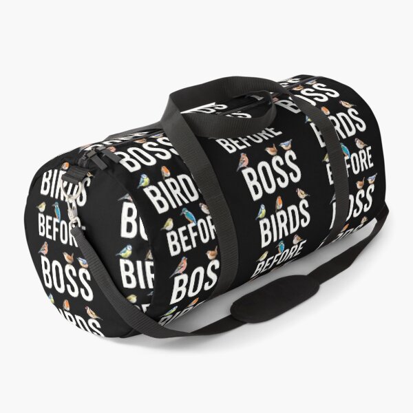 Item preview, Birds Before Boss - Colorful Songbirds Birdwatching Design for Bird Lovers designed and sold by 519xdesign.